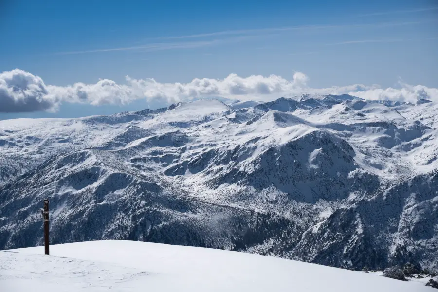 Skitouren Bulgarien - Ausblick Gipfel Musala