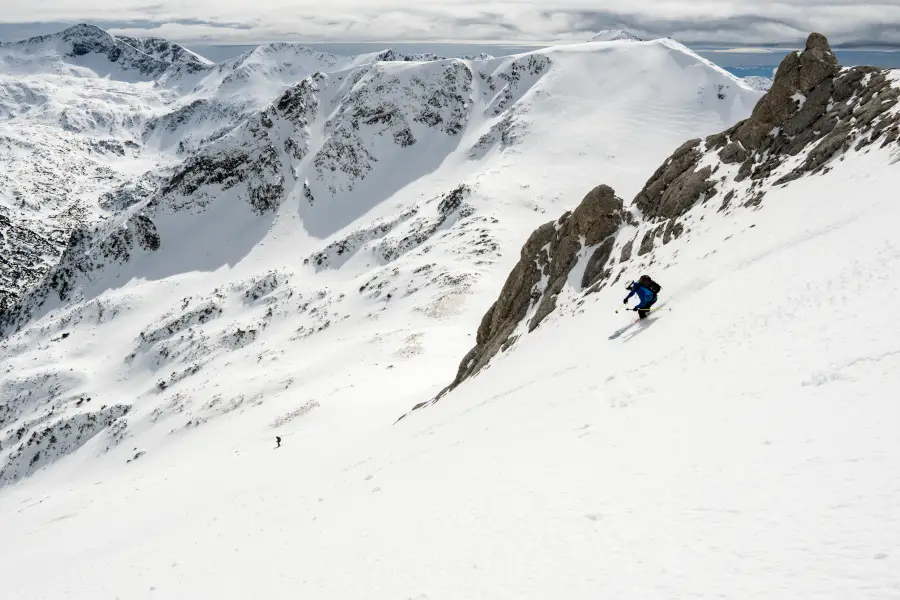 Skitouren Bulgarien - Abfahrt vom Vihren