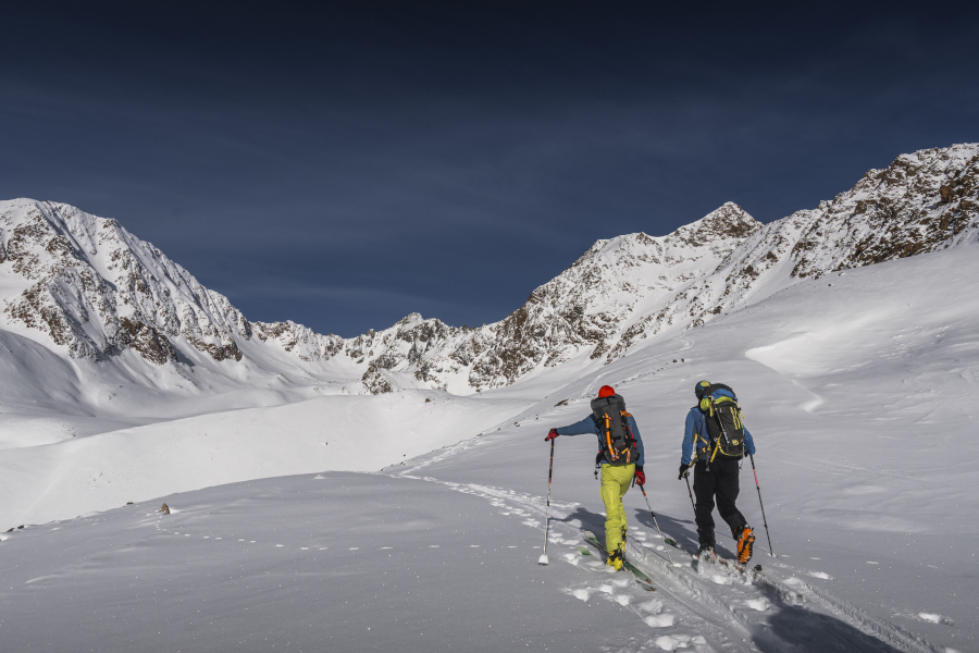 Das Hochtal bei der Skitour auf die Wildspitze - Adventure Moments